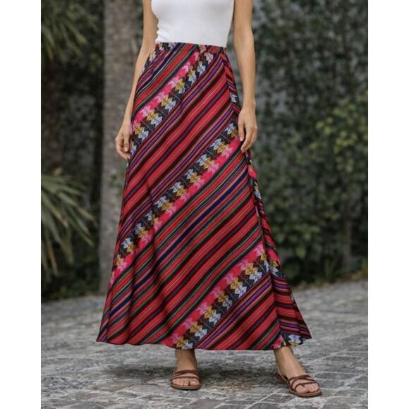 La Prestic Ouiston Dresses & Skirts - La Prestic Ouiston Nola Long Maxi Skirt in Mexico 0 XS